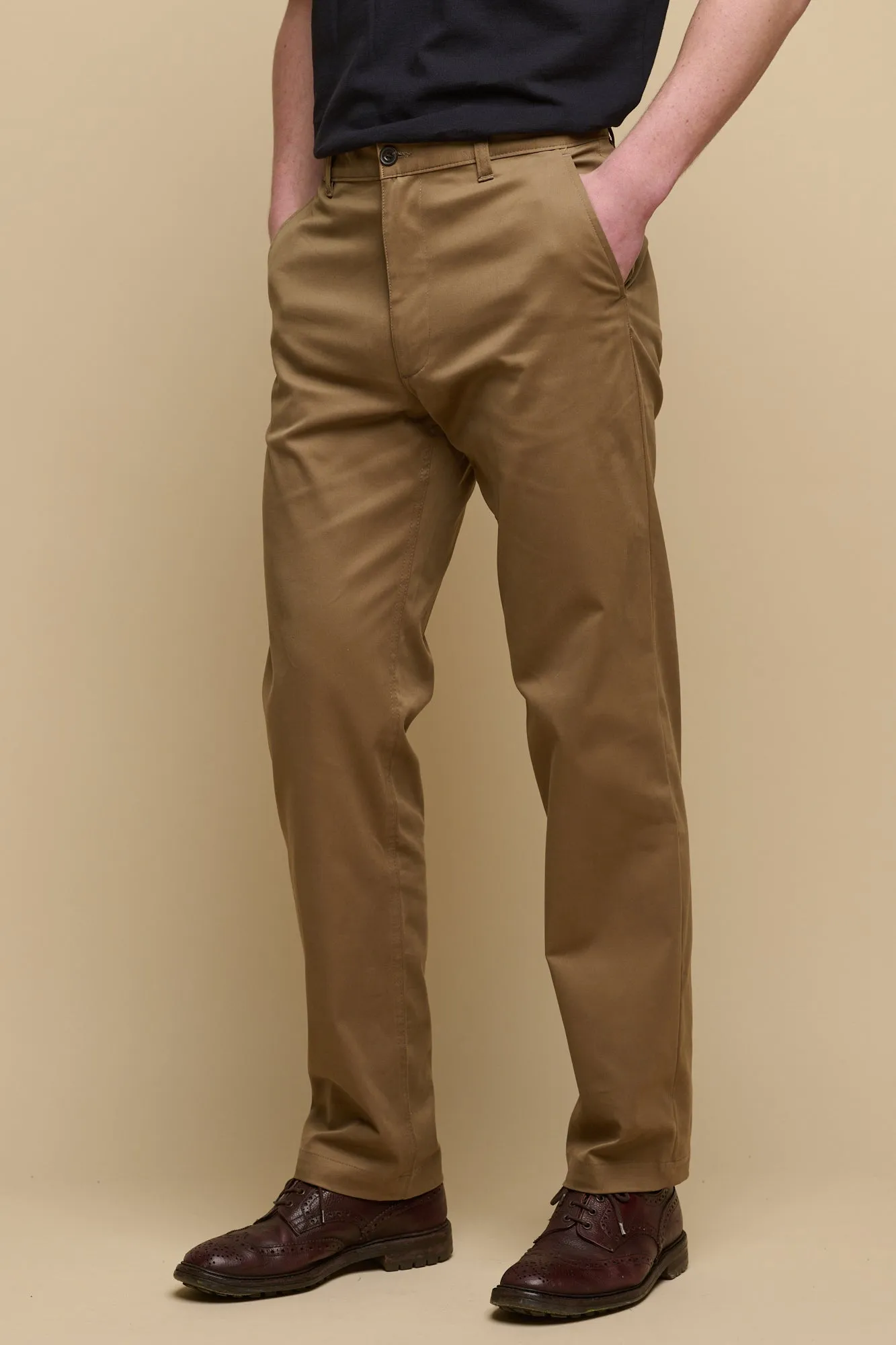 Men's Slim Stretch Chino - Khaki