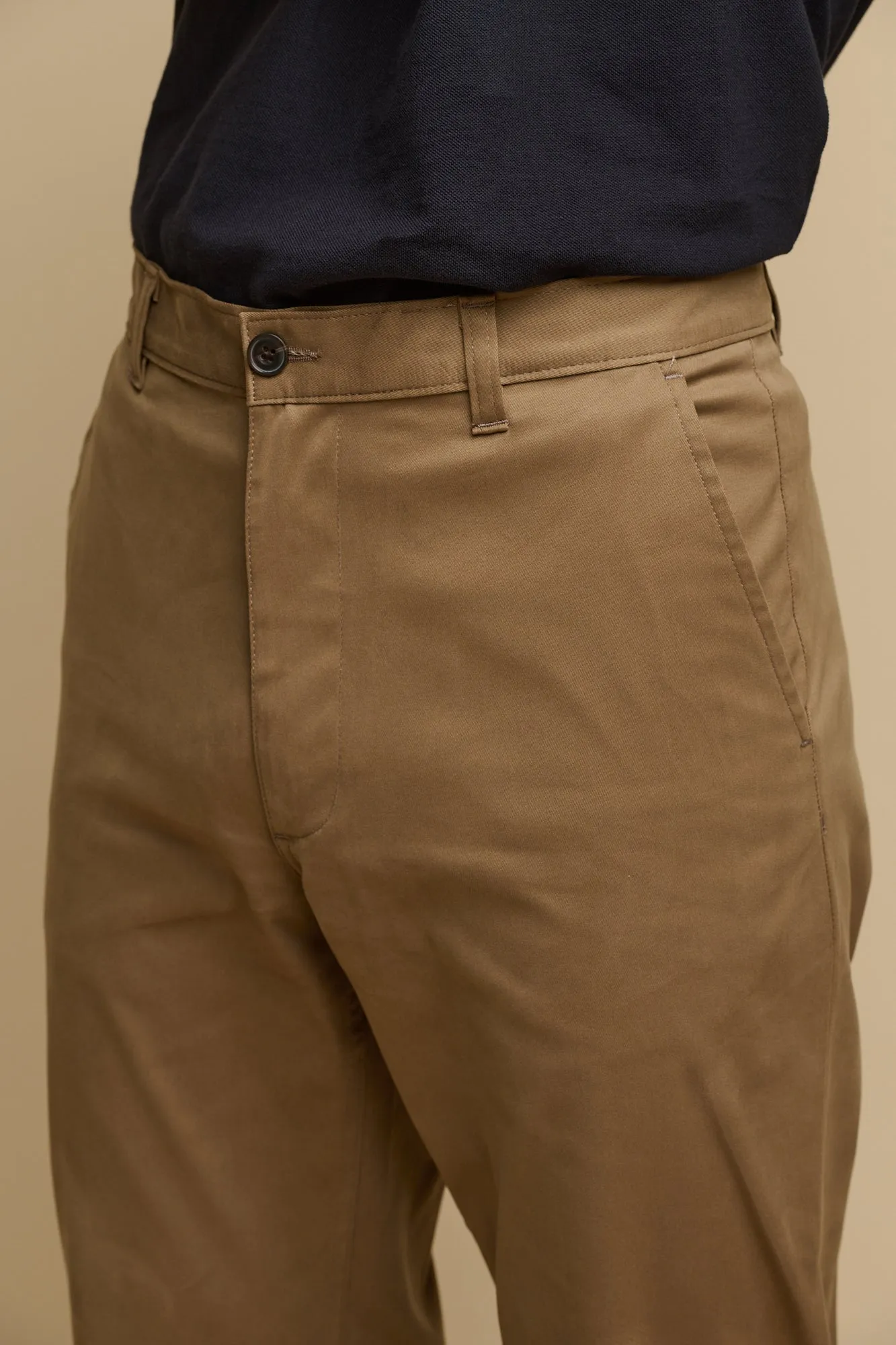 Men's Slim Stretch Chino - Khaki