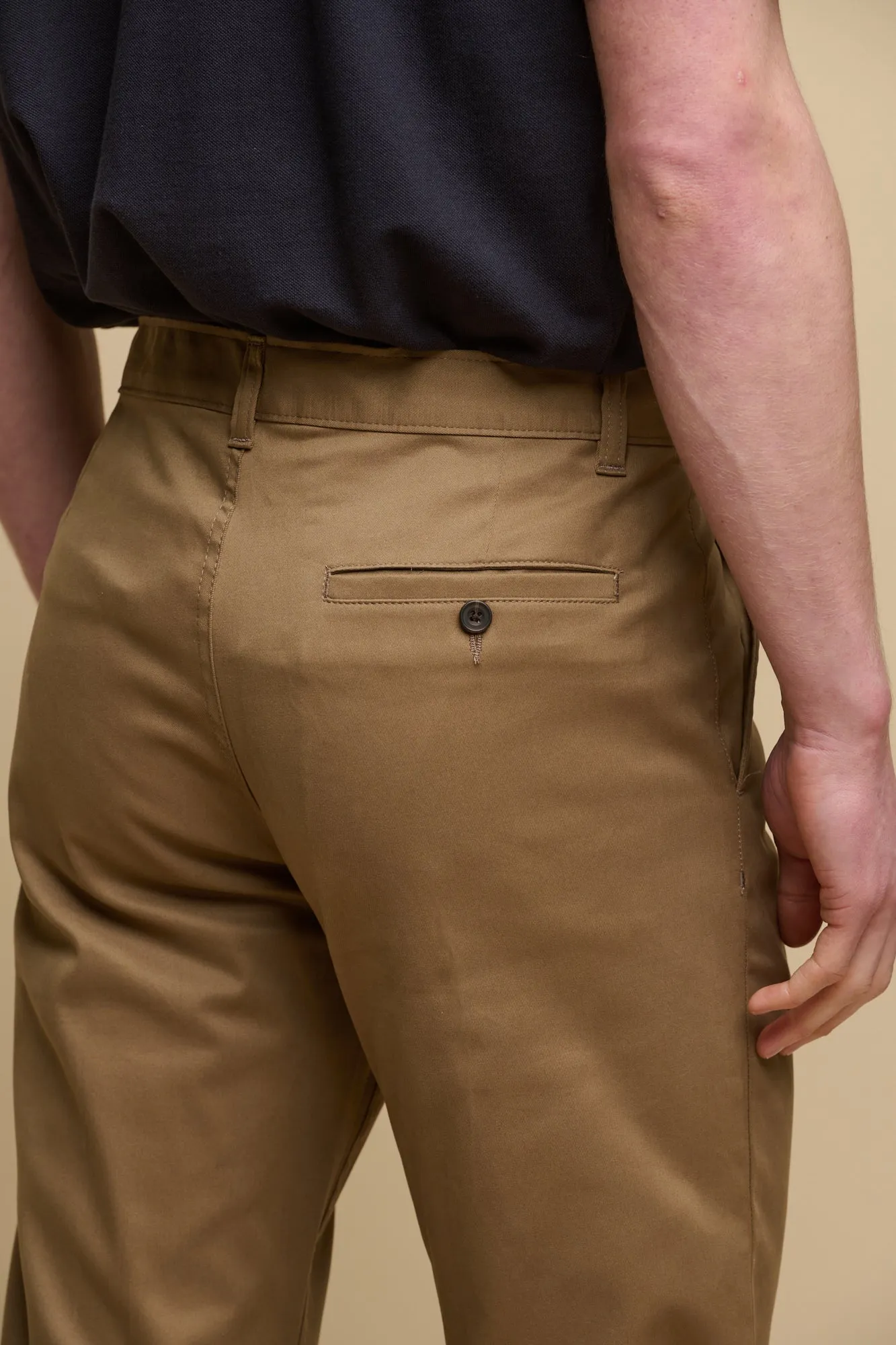 Men's Slim Stretch Chino - Khaki