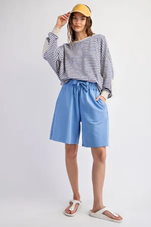 Mineral Washed Terry Knit Shorts (3 Options)