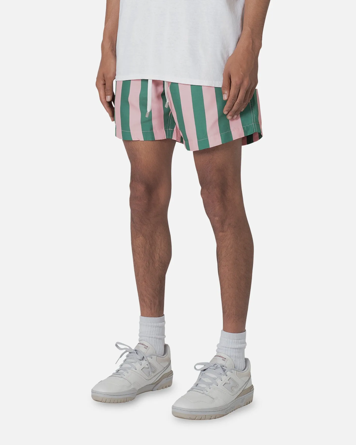 MNML St Tropez Swim Shorts Pink/Green