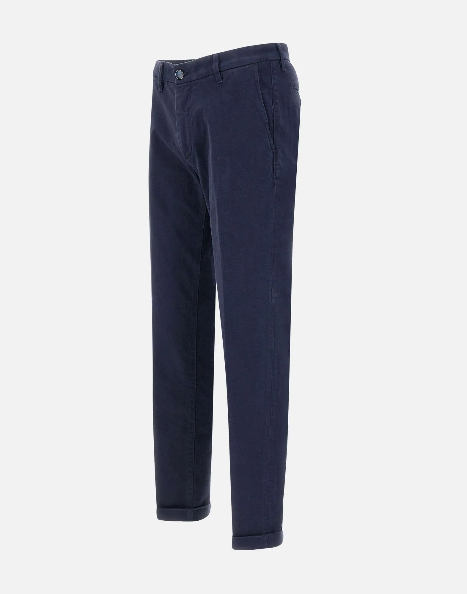 Mucha Men's Navy Cotton Trousers