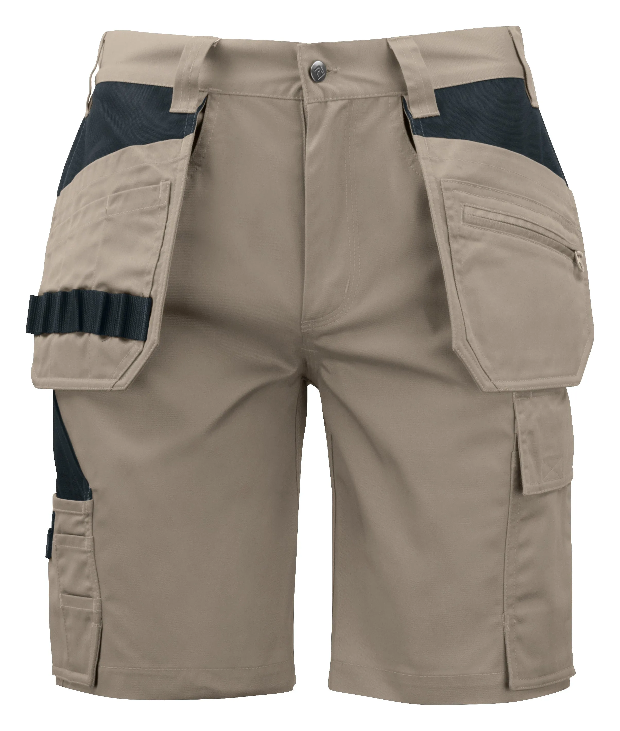 Multi-Pocket Shorts, Poly-Cotton Blend - 5535