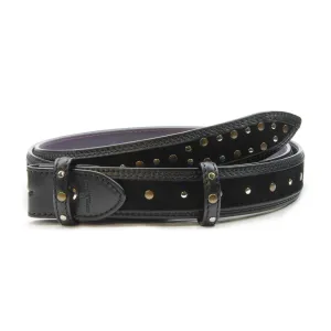 Narrow Studded 'Rotten' Belt Strap