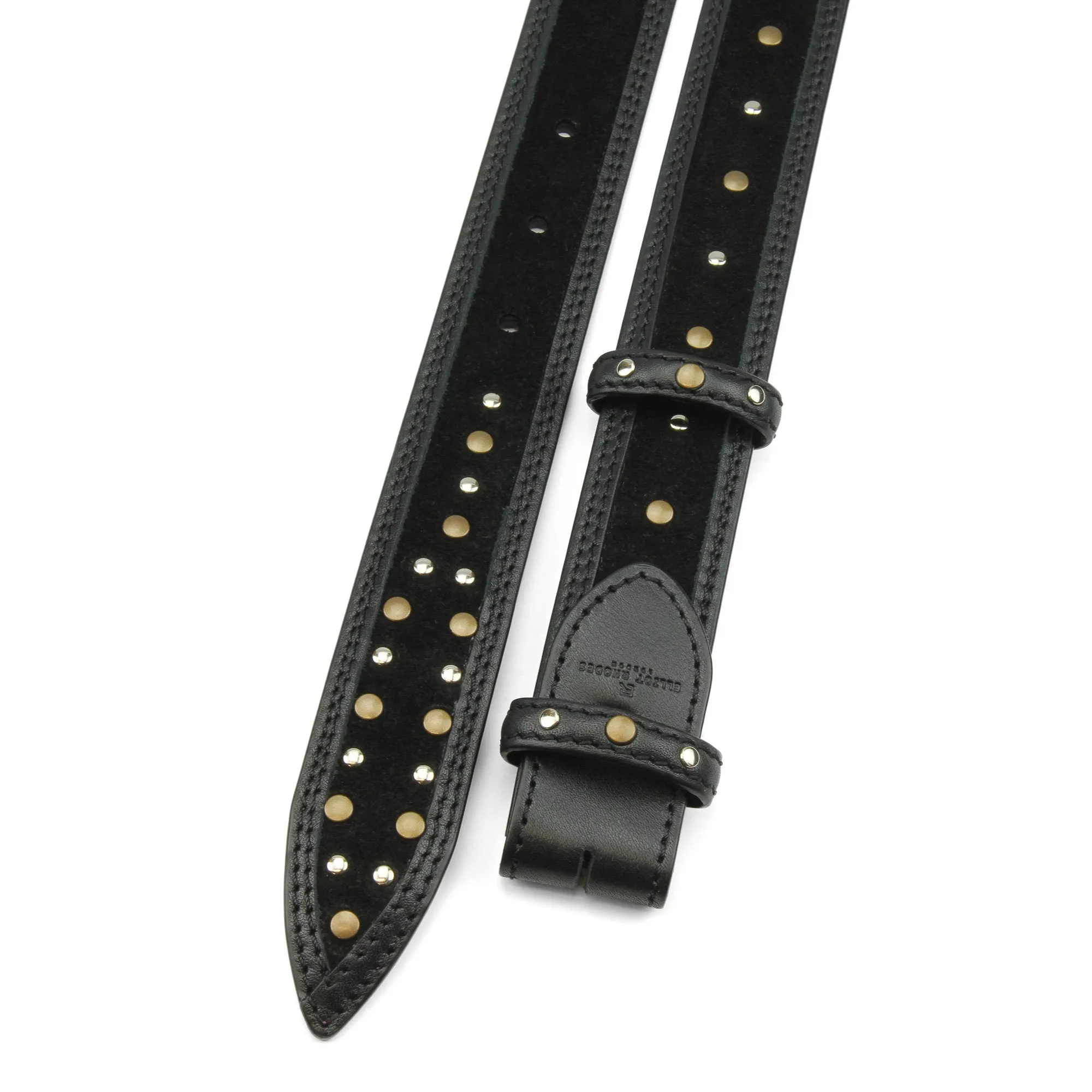 Narrow Studded 'Rotten' Belt Strap