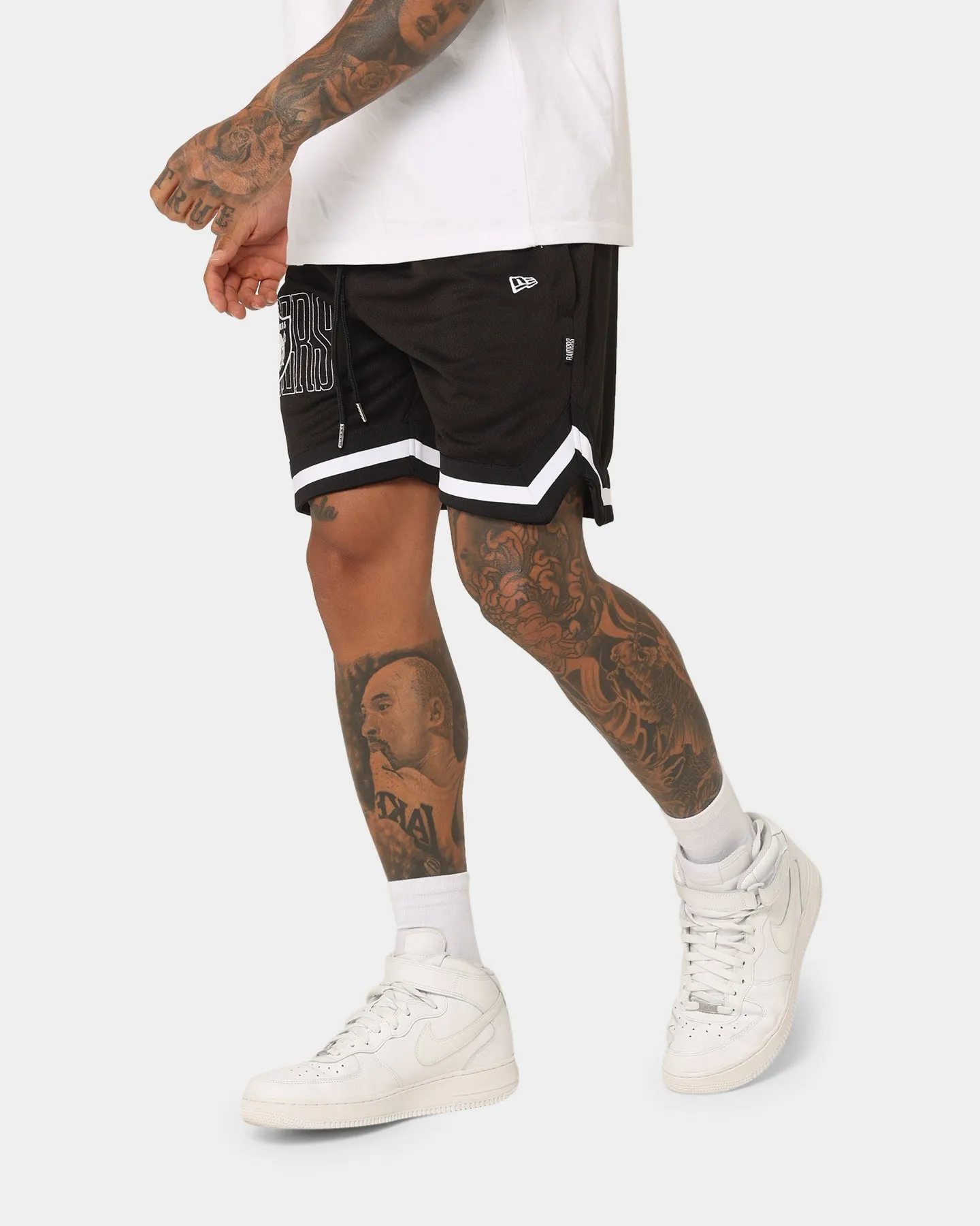 New Era Las Vegas Raiders Mesh Shorts Black