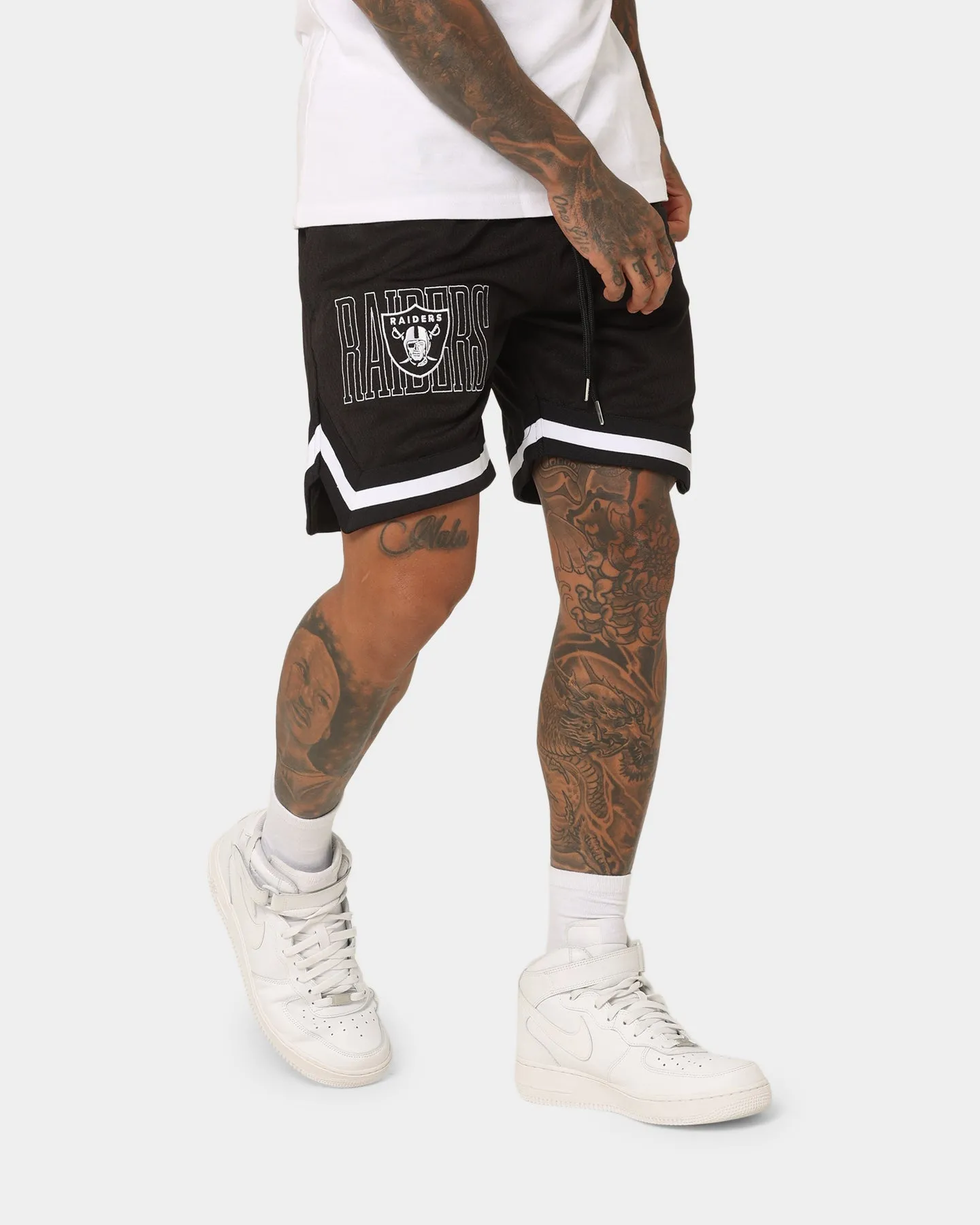 New Era Las Vegas Raiders Mesh Shorts Black