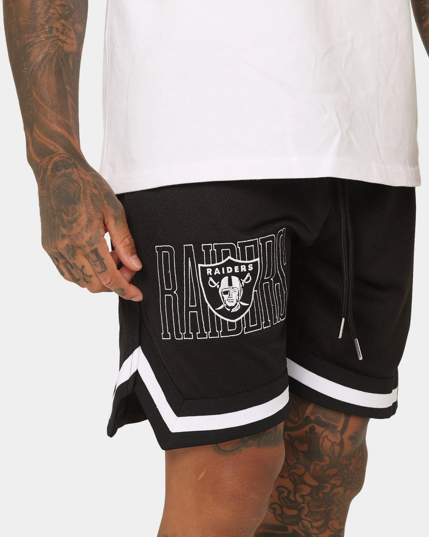 New Era Las Vegas Raiders Mesh Shorts Black