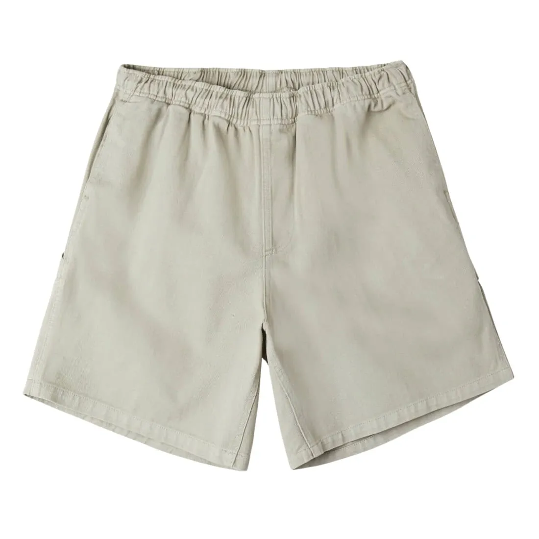 Obey Easy Denim Carpenter Shorts - Silver Grey