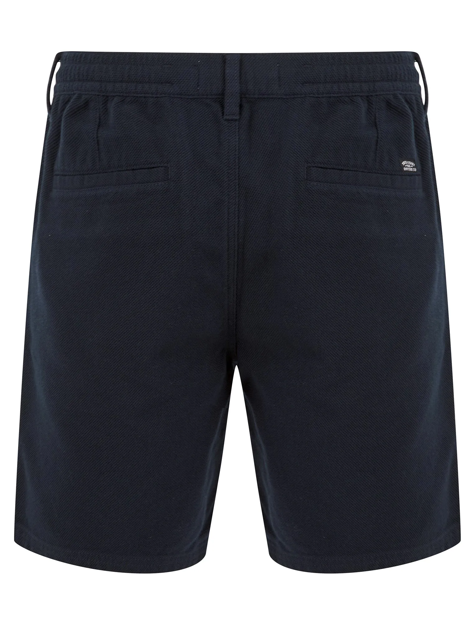 Possidi Cape Dobby Cotton Elastic Waist Chino Shorts in Sky Captain Navy - Tokyo Laundry