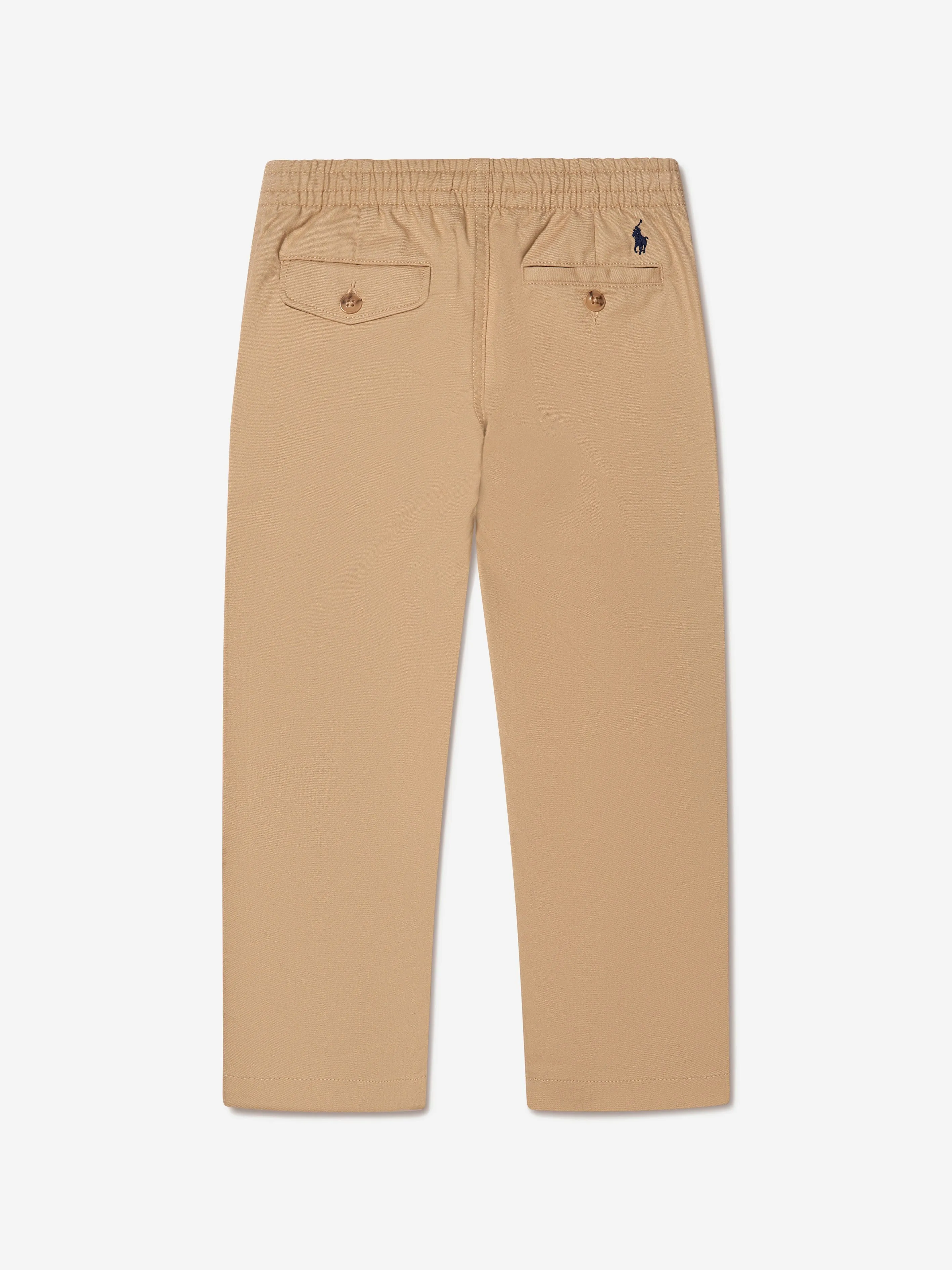 Ralph Lauren Baby Boys Prepster Trousers in Beige