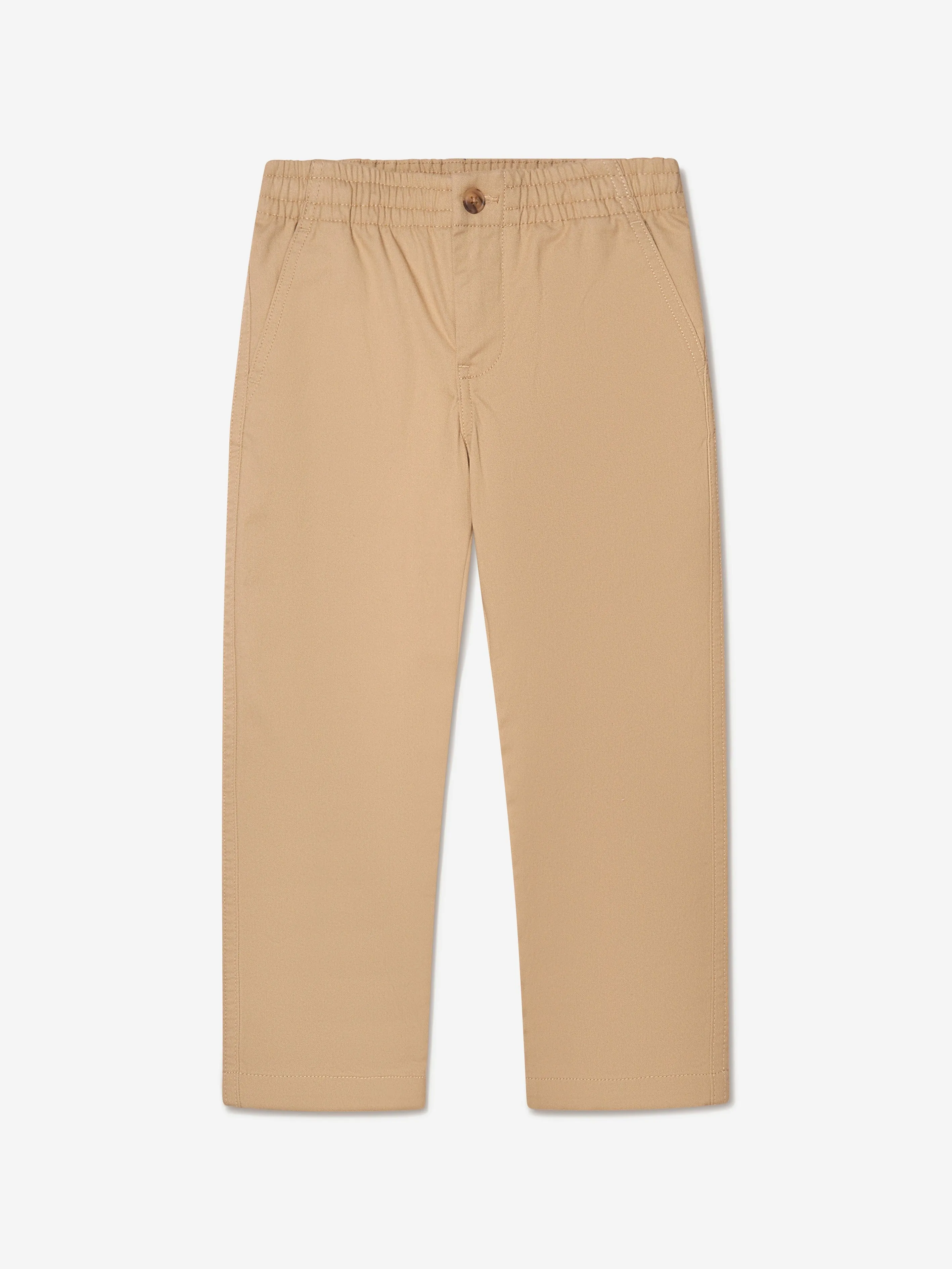 Ralph Lauren Baby Boys Prepster Trousers in Beige