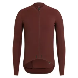 RAPHA Pro Team Aero Jersey Long Sleeve - Brown