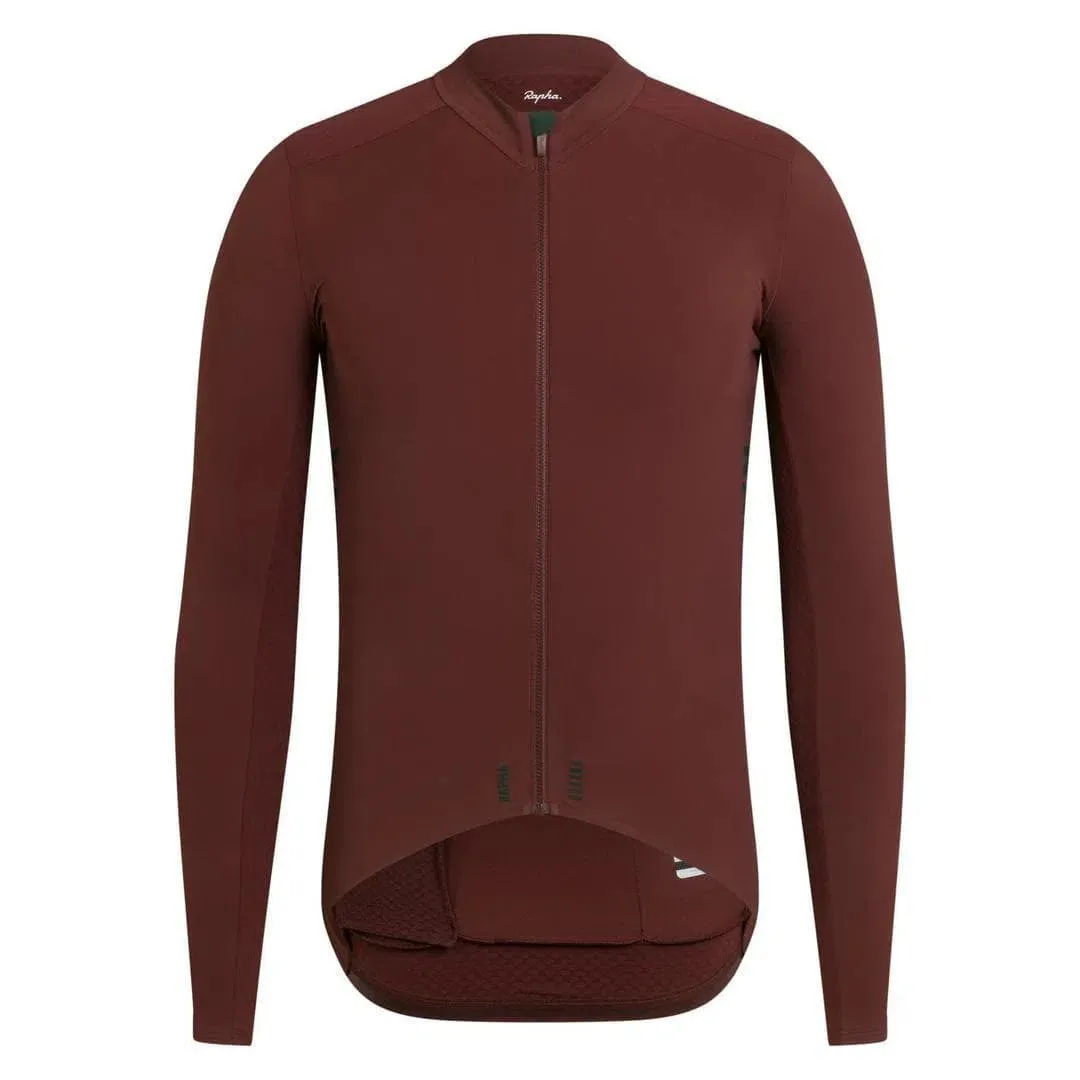 RAPHA Pro Team Aero Jersey Long Sleeve - Brown