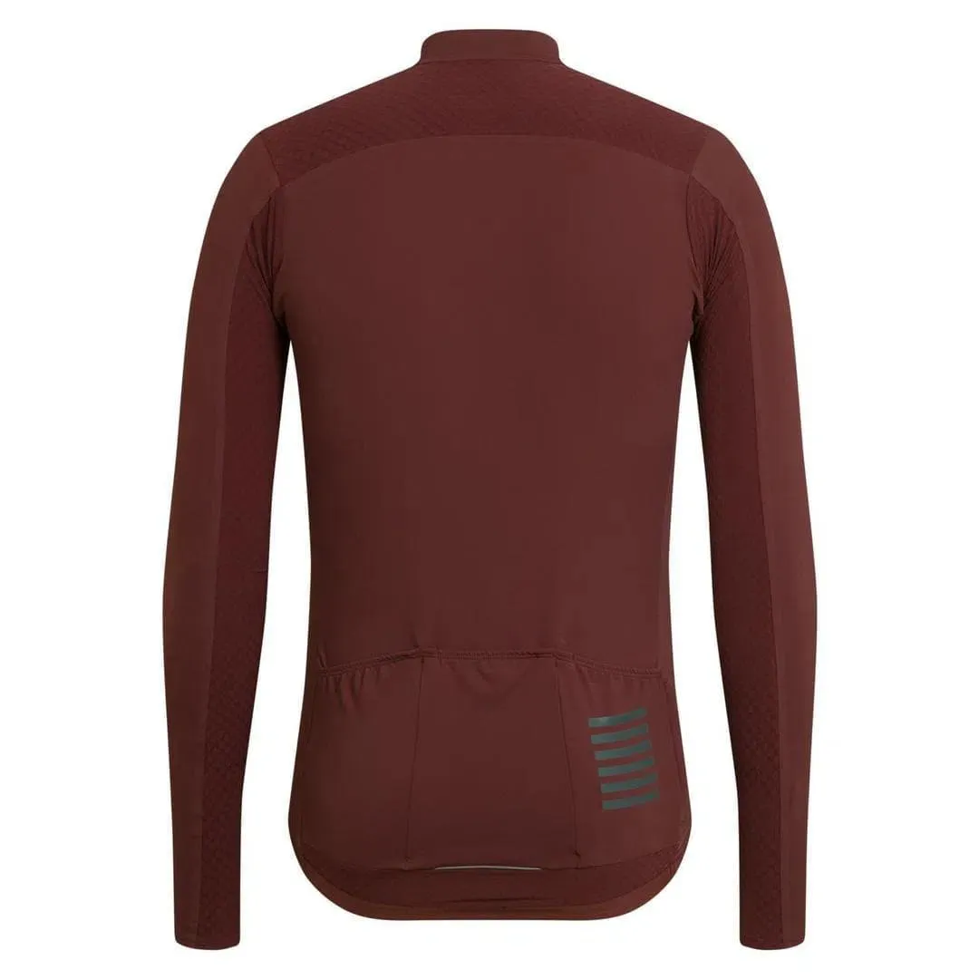 RAPHA Pro Team Aero Jersey Long Sleeve - Brown