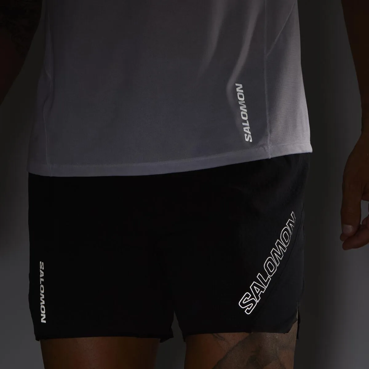 Salomon Sense Aero 5" Shorts | Deep Black | Mens