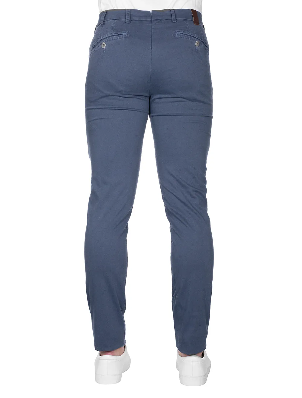 Strech Slim Fit Chino Blue