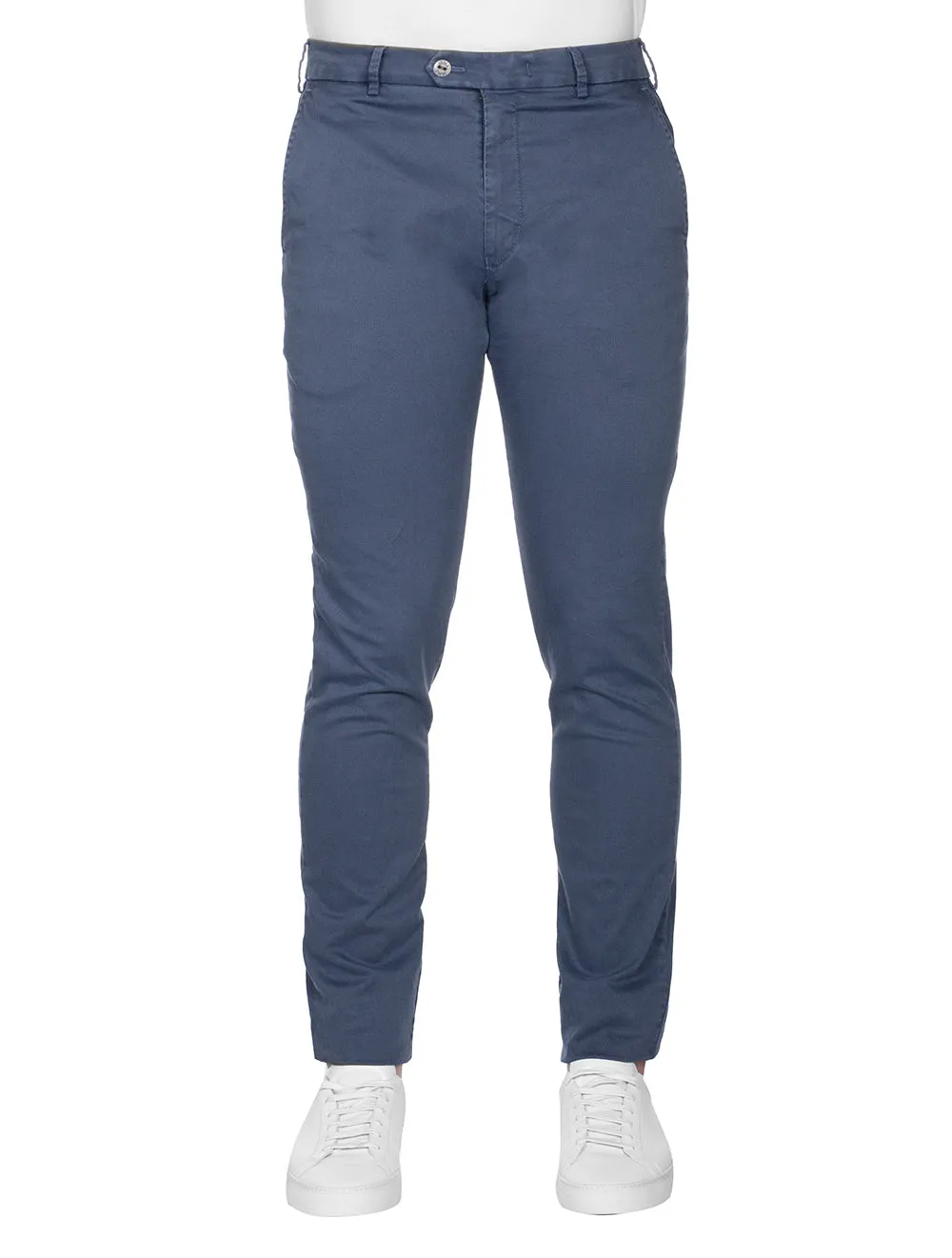 Strech Slim Fit Chino Blue