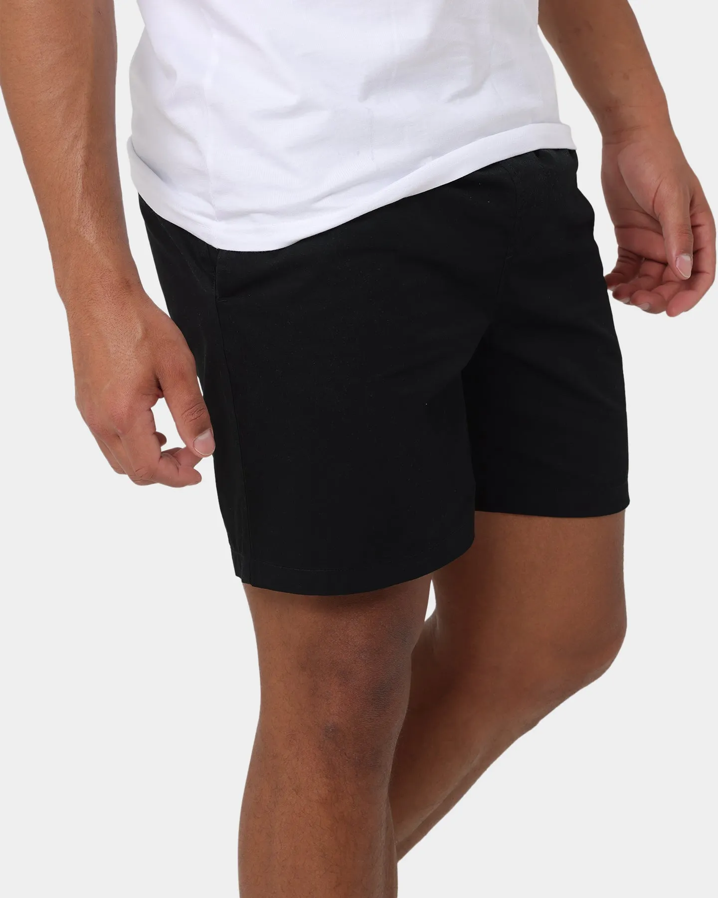 Stussy Basic Stock Beach Shorts Black