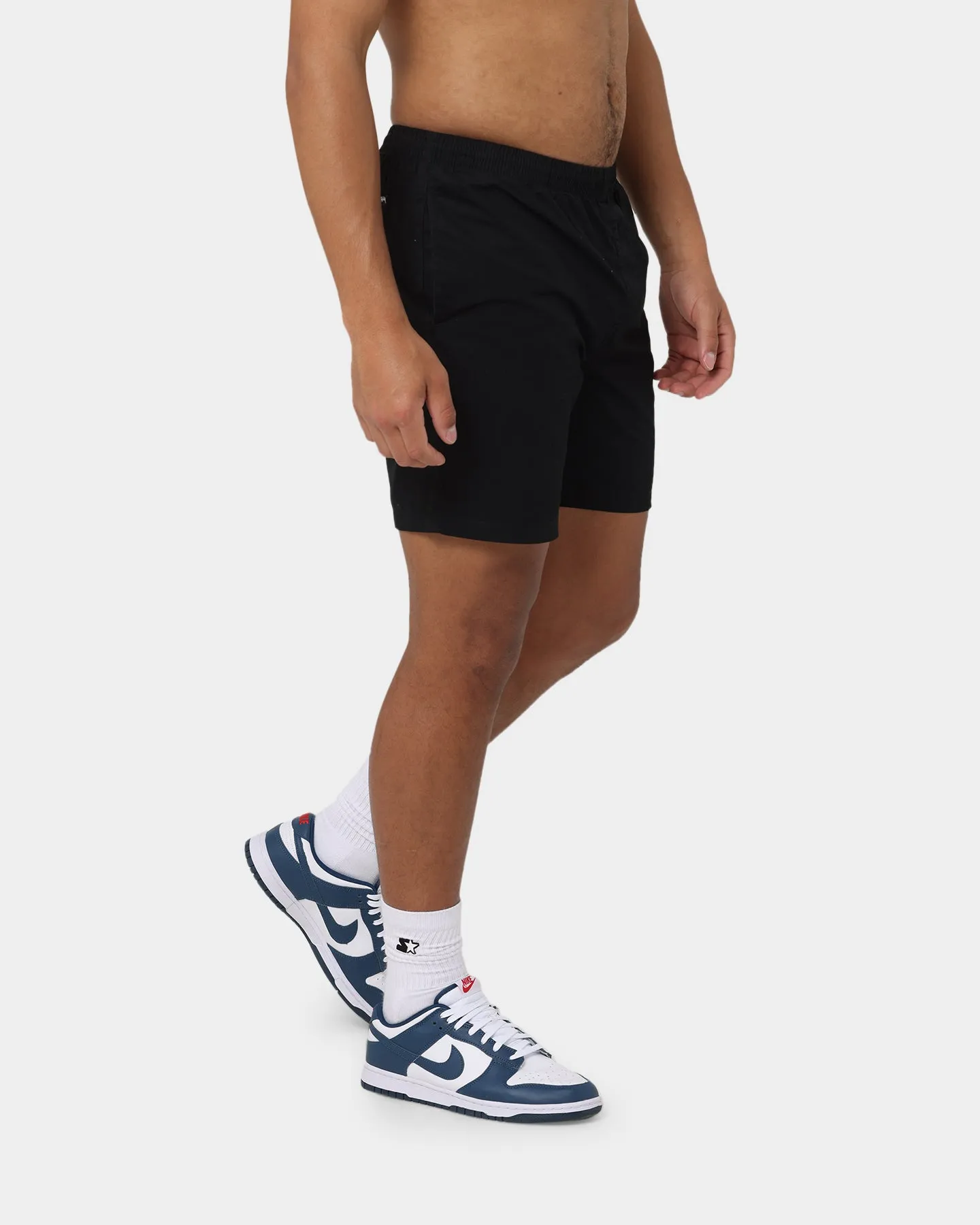 Stussy Basic Stock Beach Shorts Black