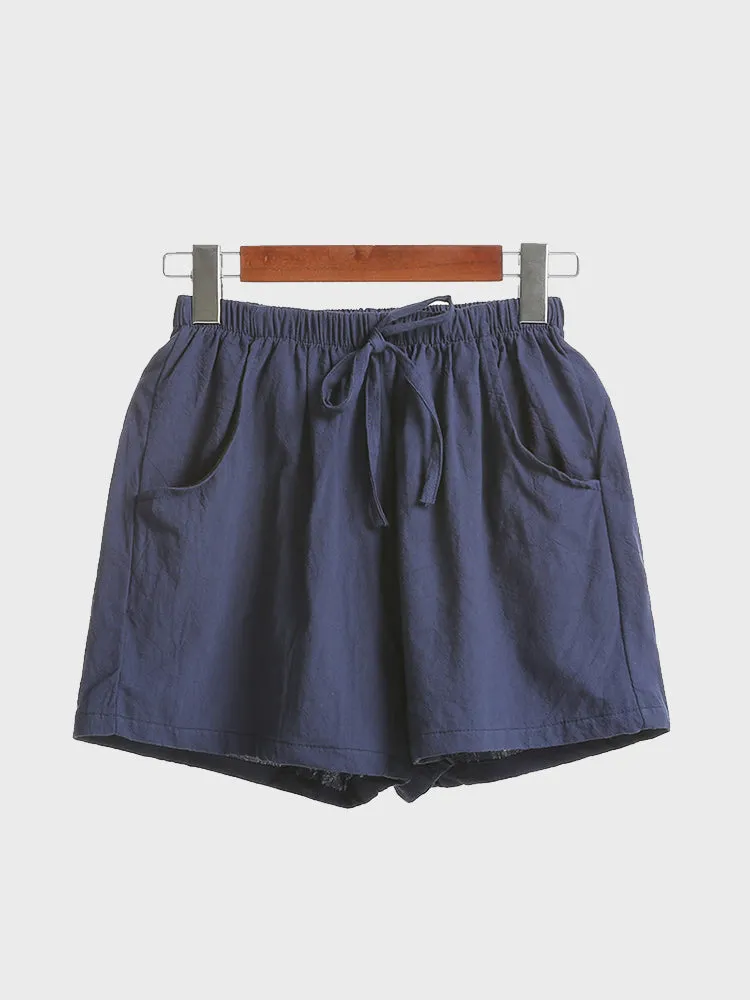 SummerBreeze Linen Shorts