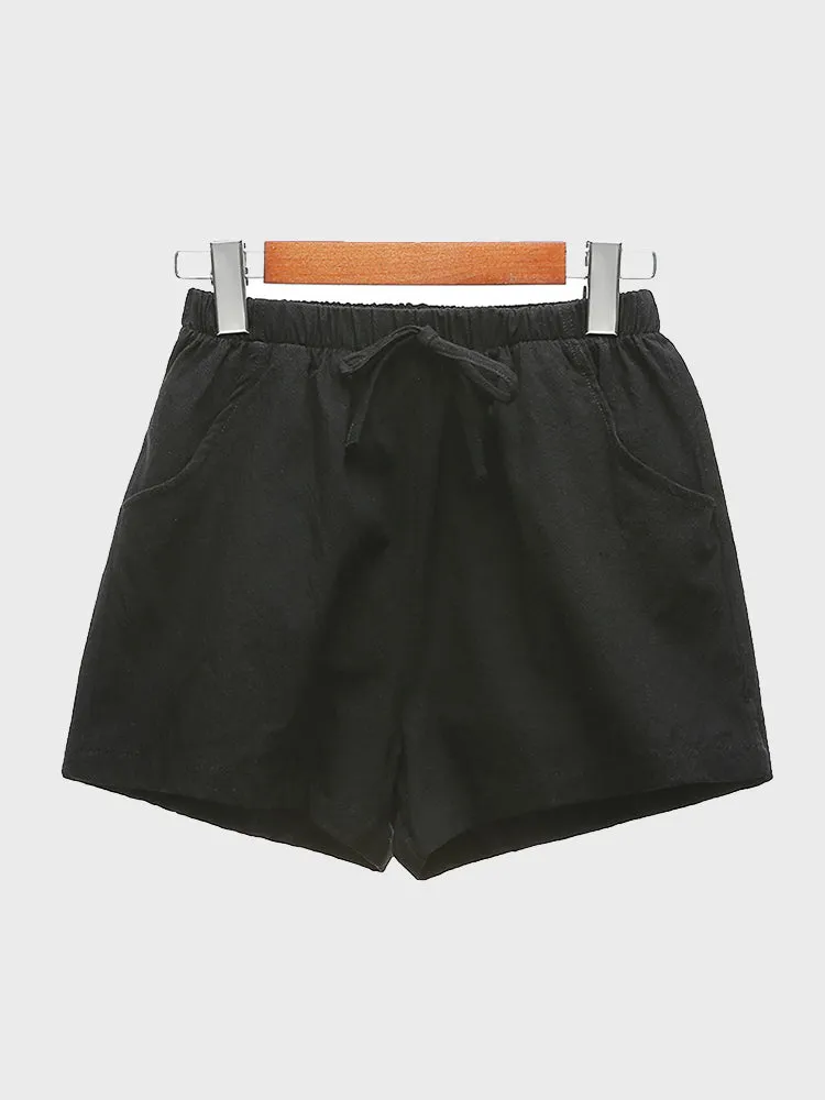 SummerBreeze Linen Shorts