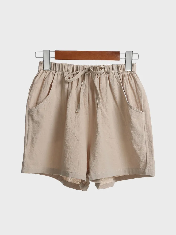 SummerBreeze Linen Shorts