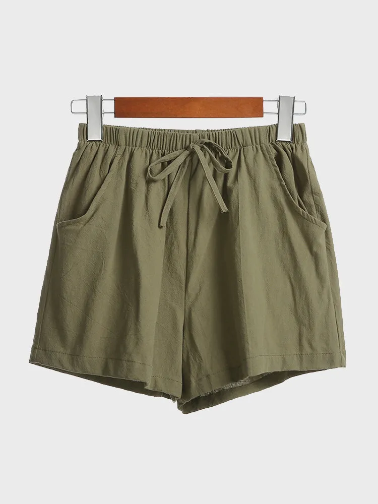 SummerBreeze Linen Shorts