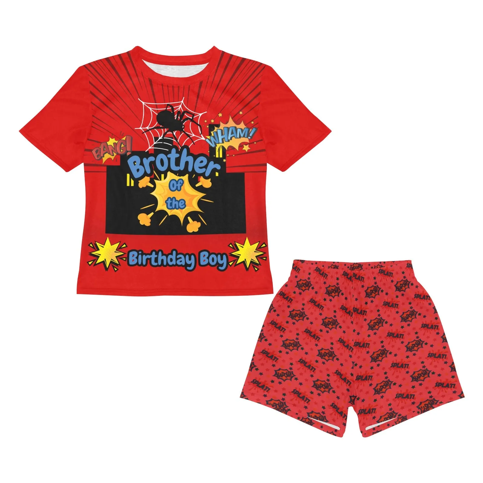 Superhero Big Boy Matching Sets