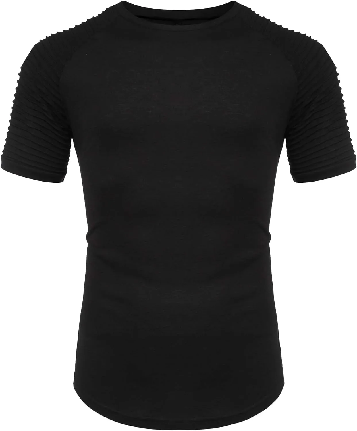 The DUVAL Pleated T-Shirt