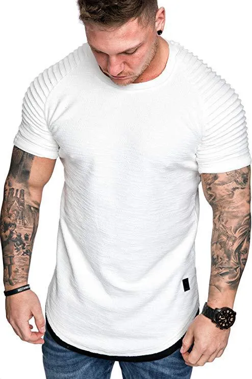 The DUVAL Pleated T-Shirt