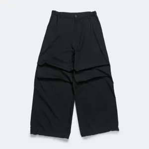 Virgin Wool Trousers - Black