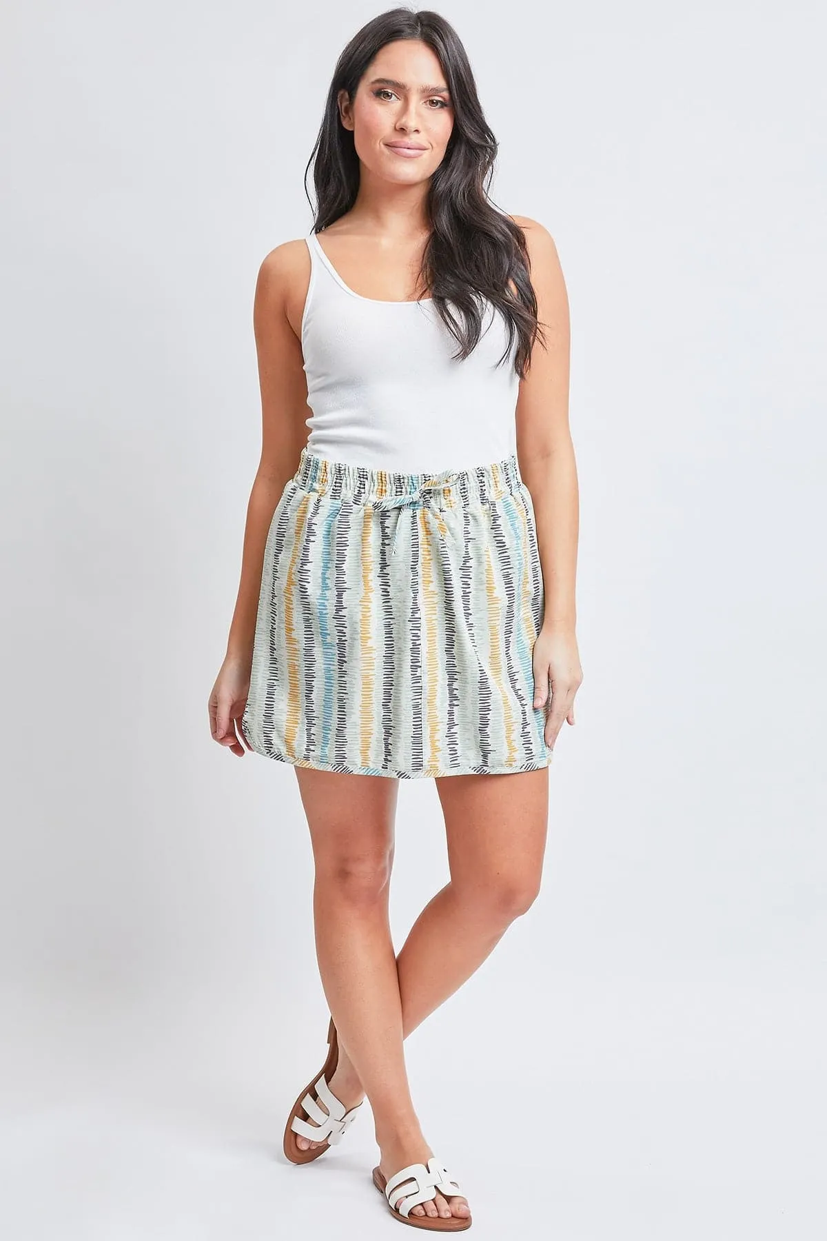 Women's Dolphin Skort with Knit Under Short