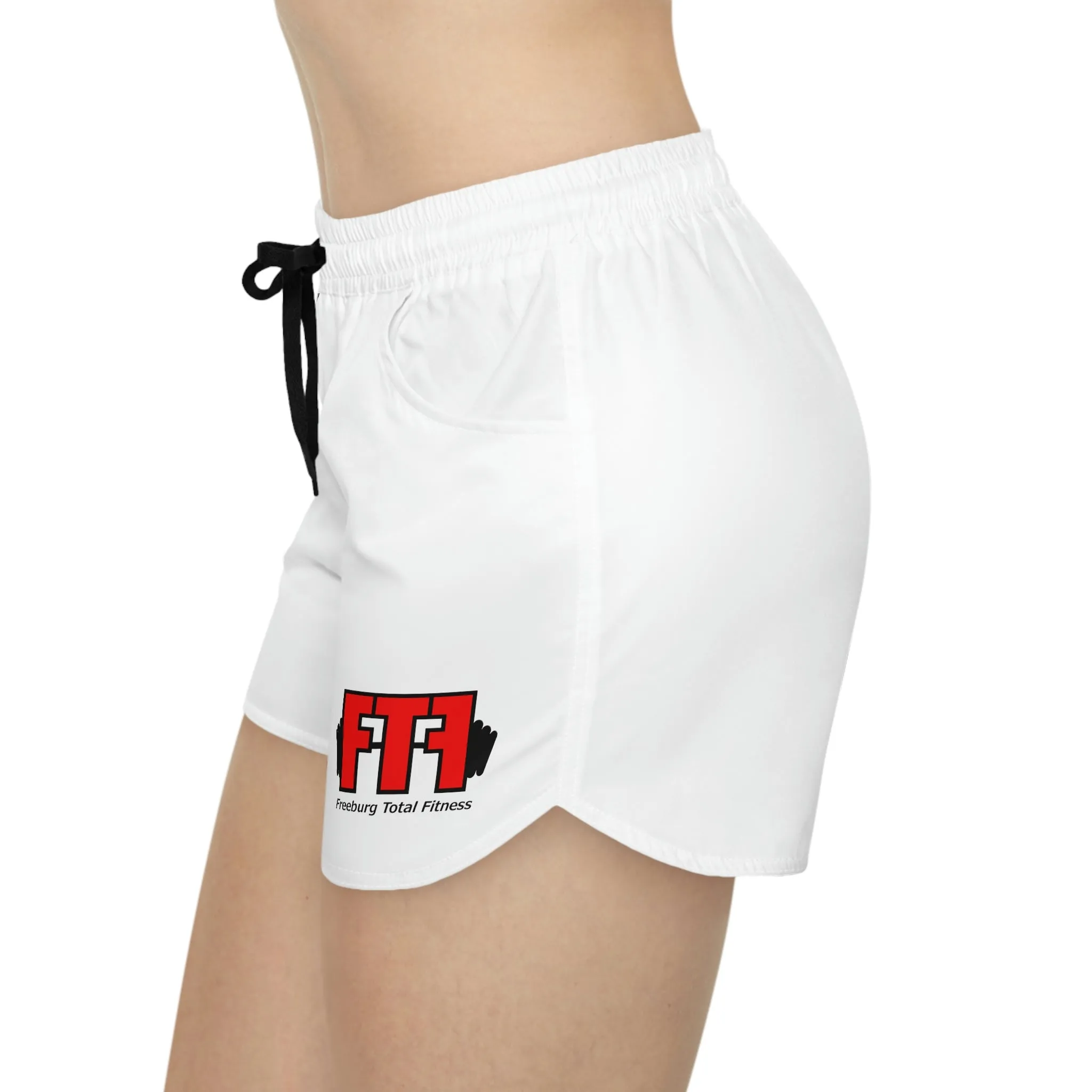 Women's FTF Shorts White/Red