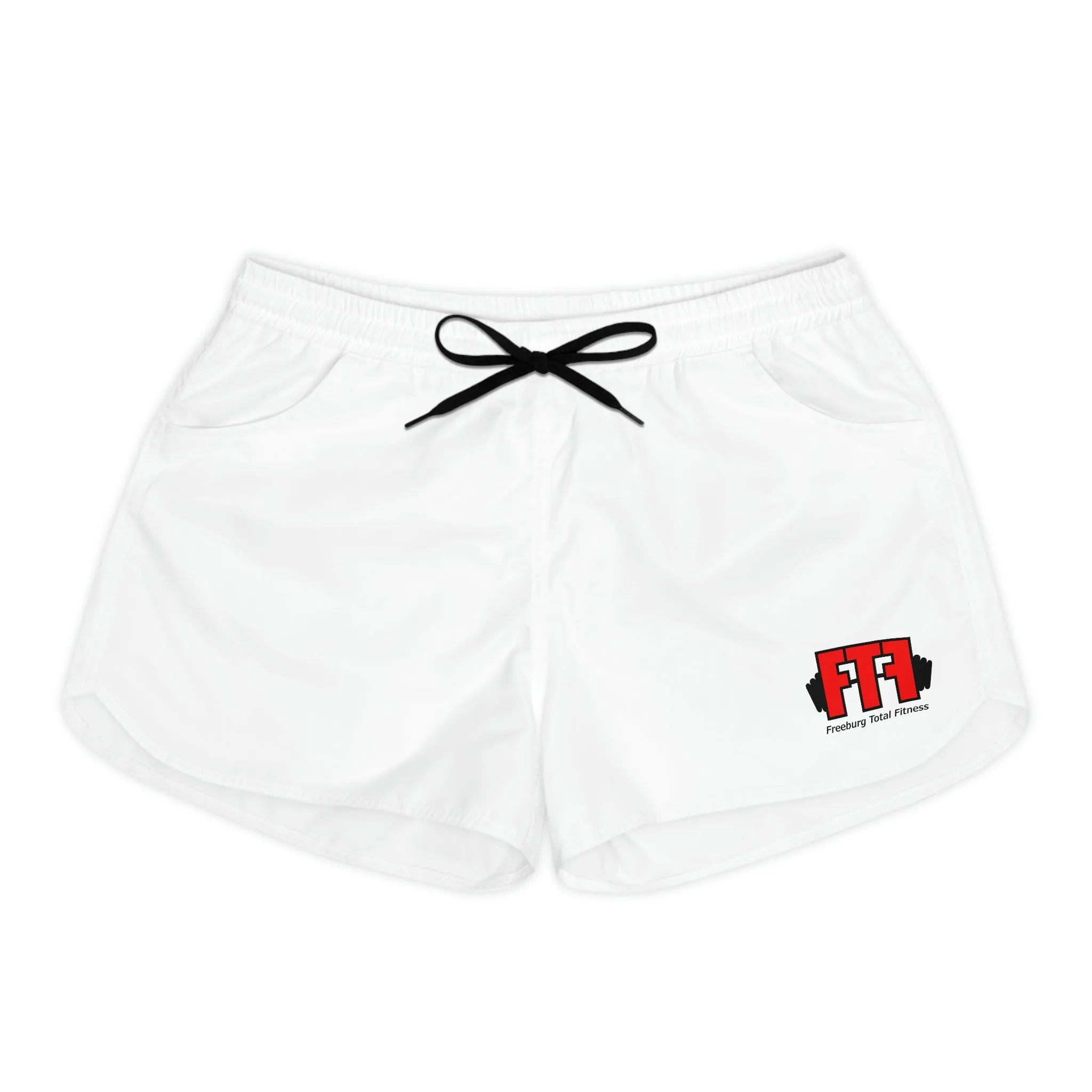 Women's FTF Shorts White/Red