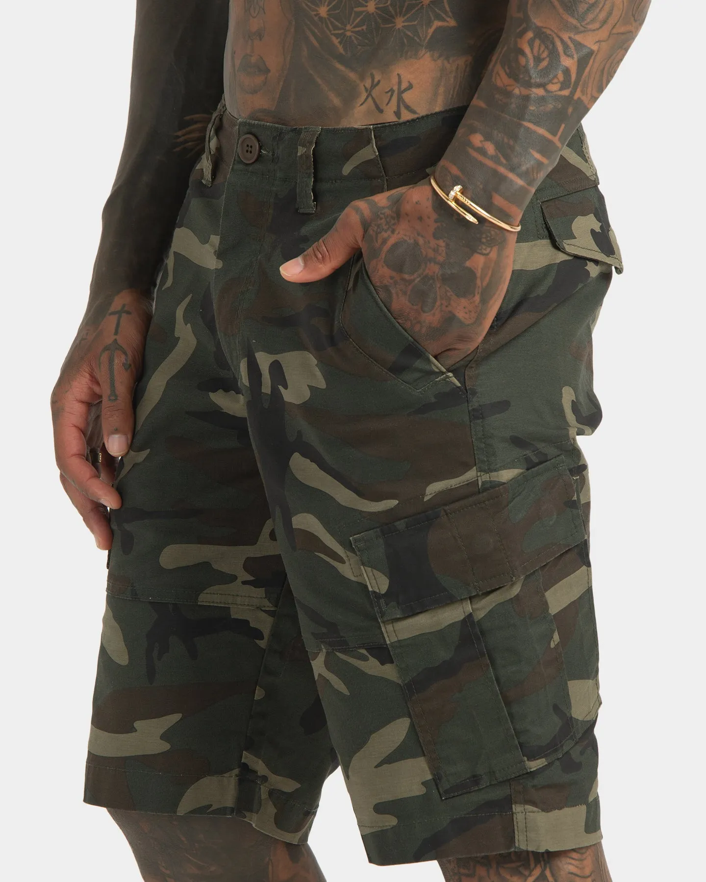 XXIII Gabra Camo Cargo Short Camo